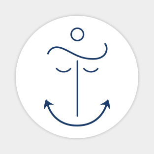 Anchor Blue Magnet